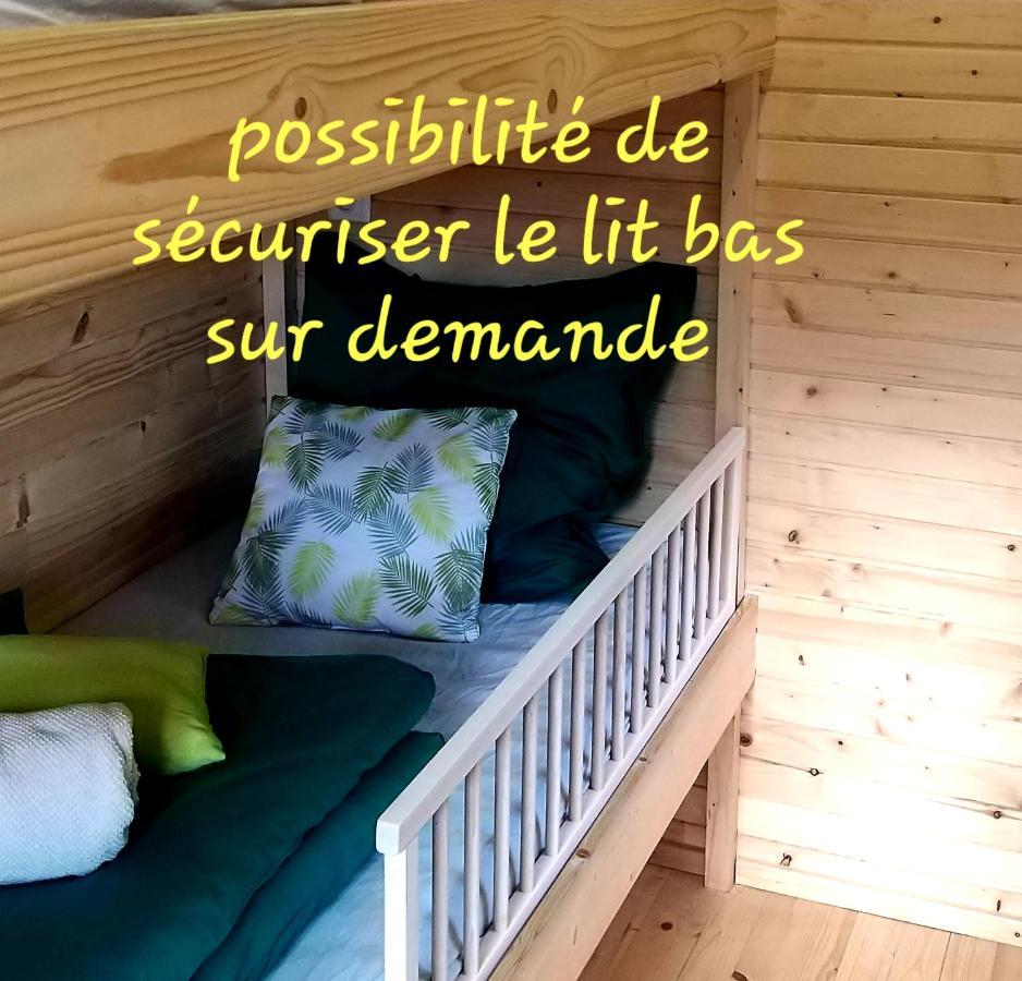 Roulottes Du Chalet Des Pins Rougeou Bagian luar foto